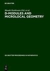 D-Modules and Microlocal Geometry