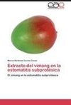 Extracto del vimang en la estomatitis subprotésica