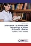 Application Of Information Technology In Major University Libraries