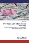Developing an International Manager
