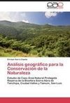 Análisis geográfico para la Conservación de la Naturaleza
