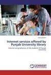 Internet services offered by Punjab University library