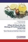 Effect Of Plant Oils On Biology,Of Collosobruchus analis Fab