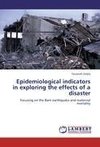 Epidemiological indicators in exploring the effects of a disaster