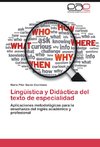 Língüística y Didáctica del texto de especialidad