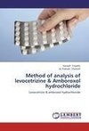 Method of analysis of levocetrizine & Amboroxol hydrochloride