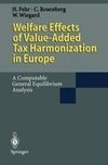 Welfare Effects of Value-Added Tax Harmonization in Europe