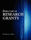 Directory of Research Grants 2012