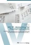 IAS 39 - Accounting For Financial Instruments