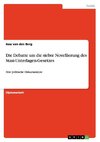 Die Debatte um die siebte Novellierung des Stasi-Unterlagen-Gesetzes
