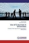 Use of E-Journals in Universities