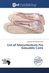 List of Monumentum Pro Gesualdo Casts