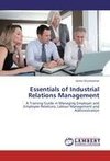 Essentials of Industrial Relations Management