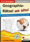 Geographie-Rätsel mit Witz! - 5.-8. Schuljahr