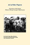 Operations at the Border Efforts to Disrupt Insurgent Safe-Havens
