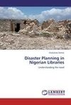 Disaster Planning in Nigerian Libraries