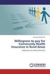 Willingness to pay for Community Health Insurance in Rural Areas