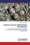 Jerdon's courser Rhinoptilus bitorquatus