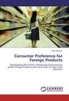 Consumer Preference for Foreign Products