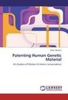 Patenting Human Genetic Material