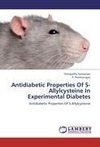 Antidiabetic Properties Of S-Allylcysteine In Experimental Diabetes