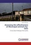 Assessing the effectiveness of Municipal animal's by-laws
