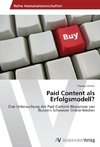 Paid Content als Erfolgsmodell?