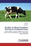 Studies on Body Condition Scoring in Crossbred Cows