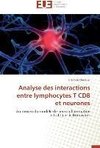 Analyse des interactions entre lymphocytes T CD8 et neurones
