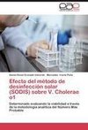 Efecto del método de desinfección solar (SODIS) sobre V. Cholerae o1