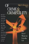 Simpson, S: Of Crime and Criminality