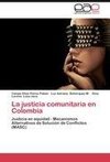 La justicia comunitaria en Colombia
