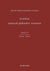 Lexikon deutsch-jüdischer Autoren, Band 20, Susm - Zwei