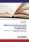 Making micro-finance work for rural micro entrepreneurs