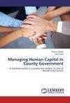 Managing Human Capital in County Government