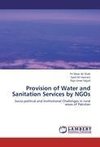 Provision of Water and Sanitation Services by NGOs