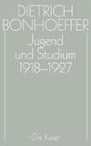 Jugend und Studium 1918-1927