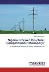 Nigeria`s Power Structure: Competition Or Monopoly?
