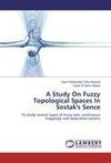 A Study On Fuzzy Topological Spaces In Sostak's Sence