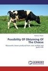 Possibility Of Obtaining Of The Cheese