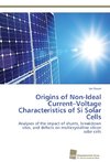 Origins of Non-Ideal Current-Voltage Characteristics of Si Solar Cells