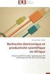 Recherche électronique et productivité scientifique en Afrique