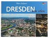 Dresden von oben - Tag und Nacht