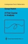 A First Course in Analysis