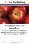 Genetic Resources in Agriculture
