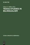 Texas Studies in Bilingualism