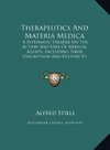 Therapeutics And Materia Medica