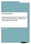 Konstantin Sergejewitsch Stanislawski und seine Schauspielmethode zur Arbeit des Schauspielers an der Rolle