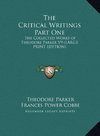 The Critical Writings Part One