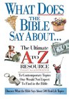 The What Does the Bible Say about